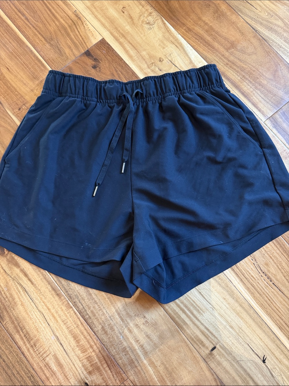 Old Navy Black Athletic Drawstring Shorts